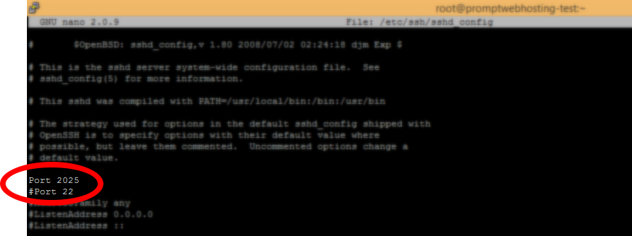 How to change default SSH port – CentOS